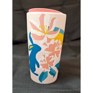 NWT Starbucks Pink Bunny Ceramic Mug